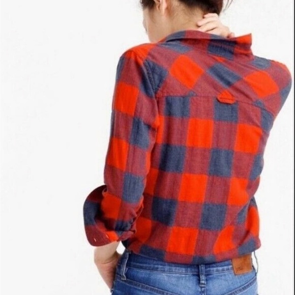 J.Crew Buffalo Plaid Shirt - Picture 2 of 10
